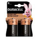 D Extra Life alkaline batterijen, 2 stuks, Duracell
