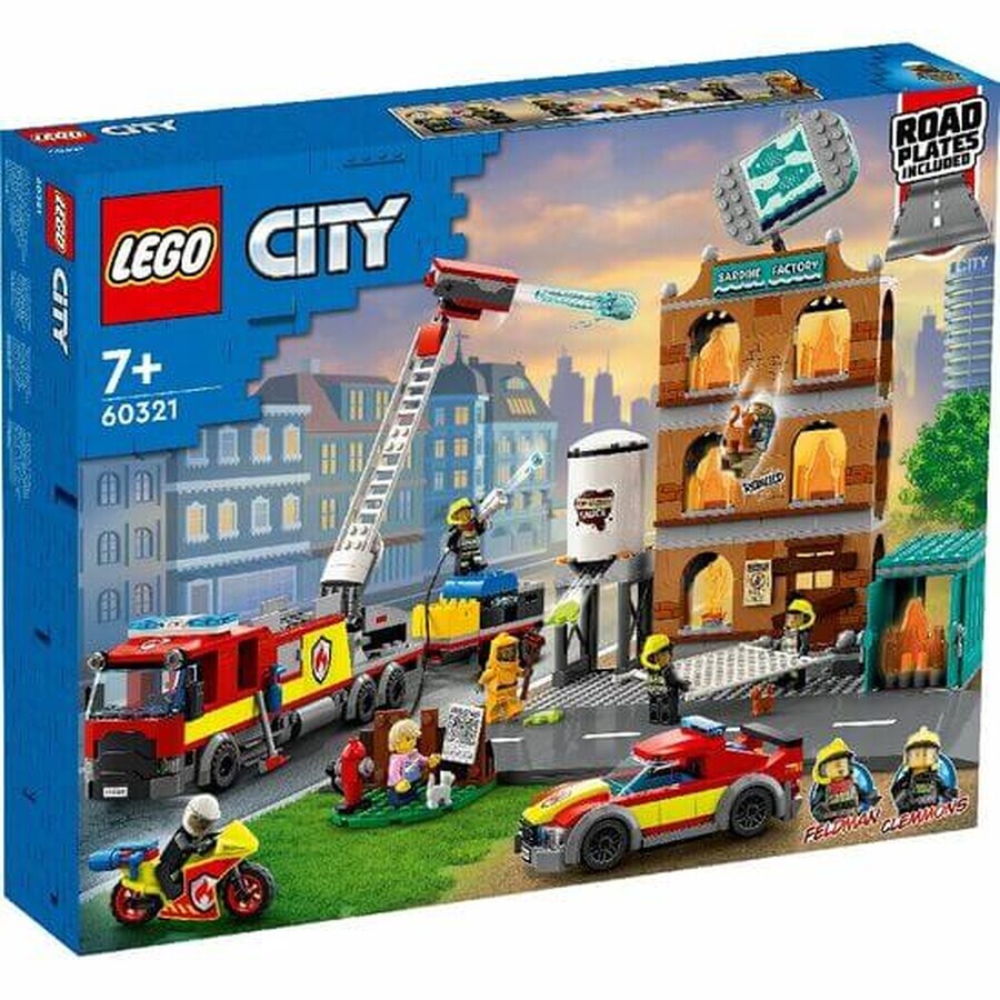 Lego City Brandweer, +7 jaar, 60321, Lego