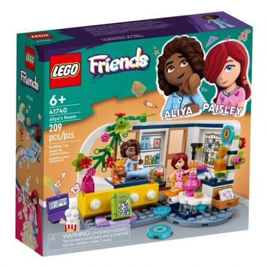 La chambre d'Aliya Lego Friends, +6 ans, 41740, Lego