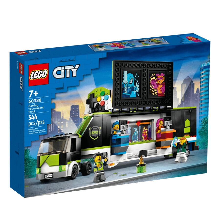 Vrachtwagen voor gametoernooi, +7 jaar, 60388, Lego City