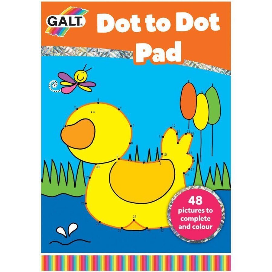 Dot to Dot kleurboek, + 5 jaar, Galt