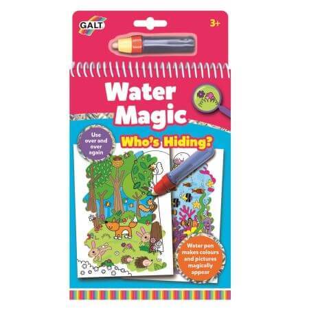 Carte de colorat Water Magic Who's Hiding, Galt