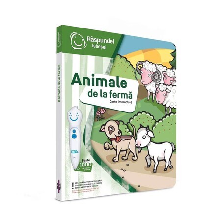 Carte interactive, Animaux de ferme, Raspundel Istetel