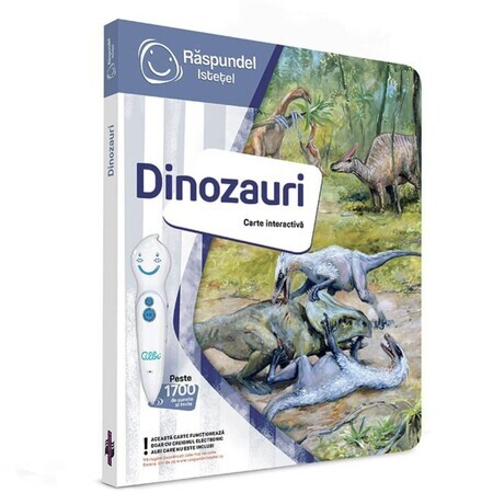 Livre interactif, Dinosaures, Raspundel Istetel