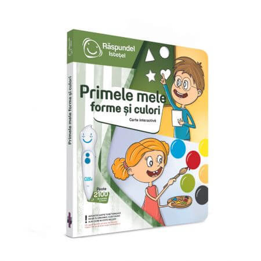 Libro interattivo, Le mie prime forme e colori, Raspundel Istetel