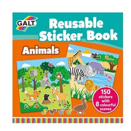 My Sticker Book, Animals, +3 years, Galt