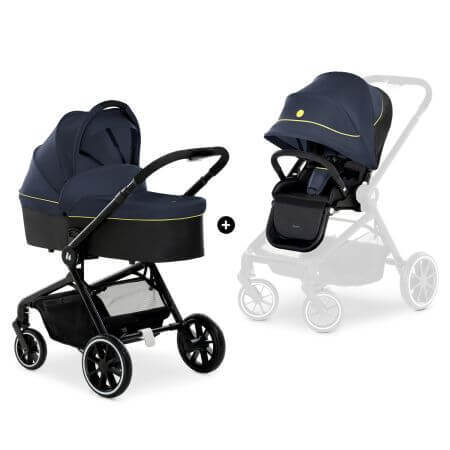 Move so simply 2 in 1 Trolley, Dark Navy Neon, Hauck