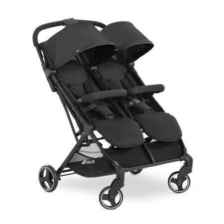 Carucior gemeni Swift Duo, Black, Hauck