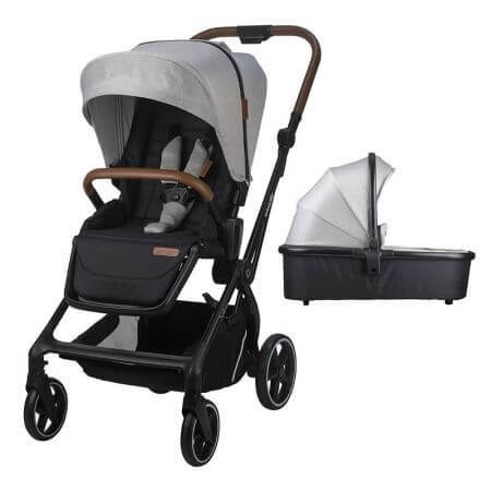 2 in 1 modulaire kinderwagen Saliara, Greystone, Coccolle