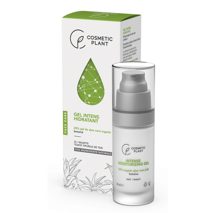 Intensiv feuchtigkeitsspendendes Gesichtspflege-Gel, 30 ml, Cosmetic Plant