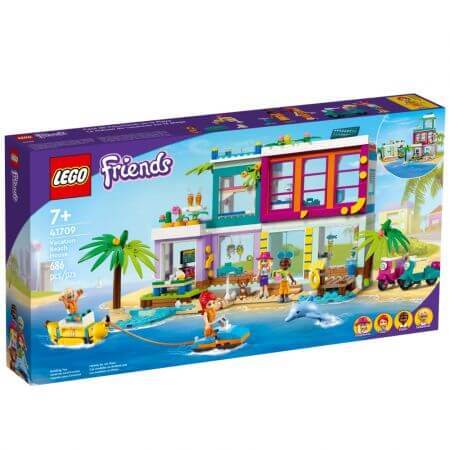 Lego Friends Strandvakantiehuis, +7 jaar, 41709, Lego