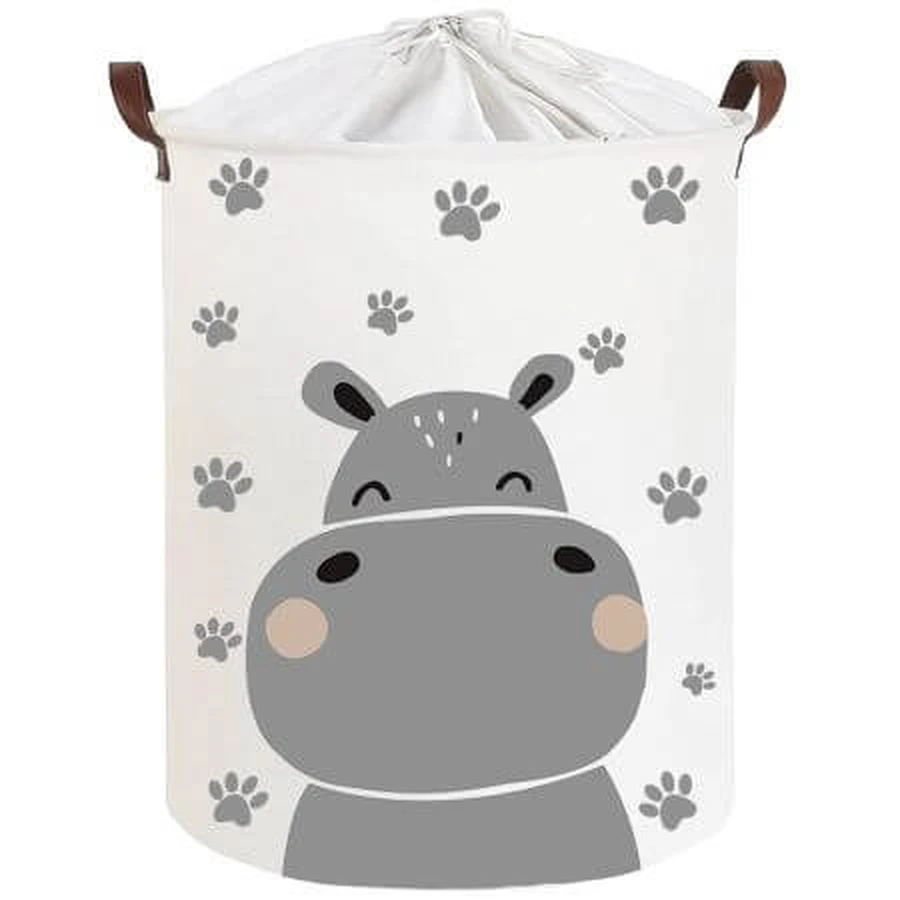 Cotton basket for toys, 35X45 cm, Hippo, Sipo