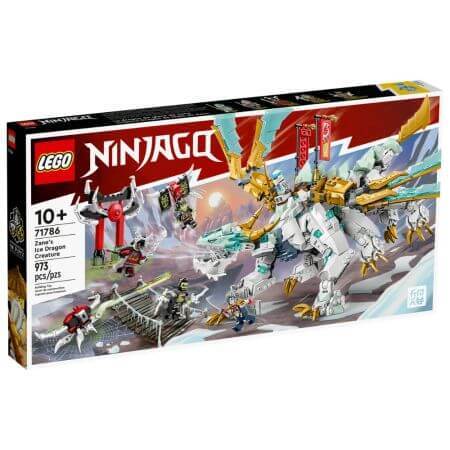 La créature du dragon de glace de Zane, 10 ans et +, 71786, Lego Ninjago