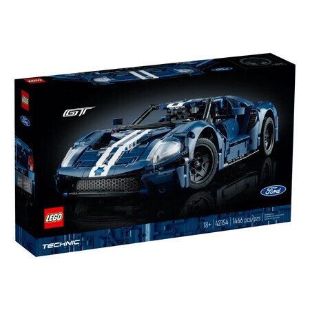 Ford GT Lego Technic, +18 jaar, 42154, Lego