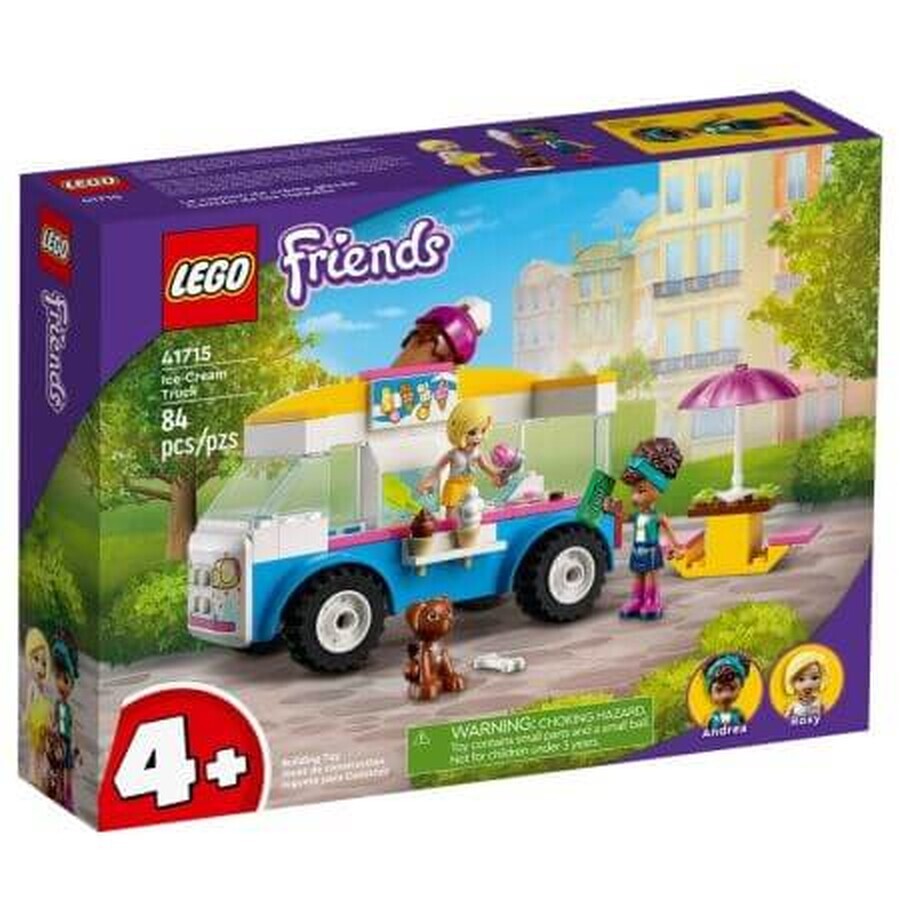 Fourgon à glace Lego Friends, +4 ans, 84 pièces, 41715, Lego