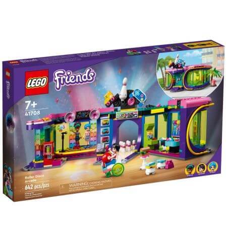 Galeria disco cu jocuri electronice Lego Friends, +7 ani, 41708, Lego