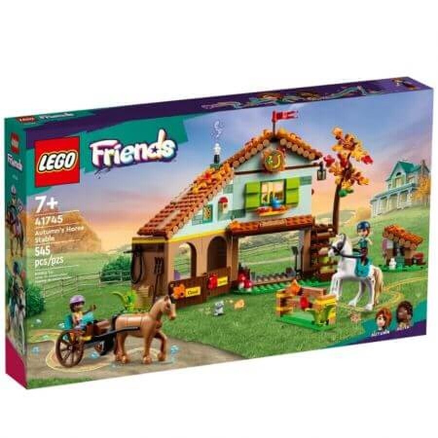 Autums paardenstal Lego Friends, +7 jaar, 41745, Lego