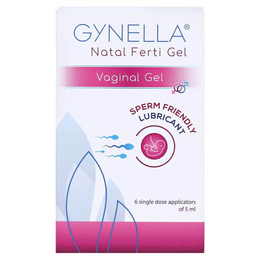 Gynella Natal Ferti Glijgel, 6 x 5 ml, Heaton