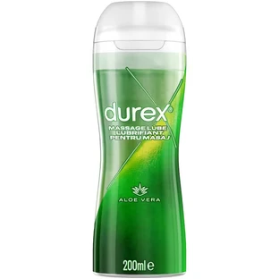 Stimulierendes Aloe Vera 2in1 Gleitgel für die Massage, 200 ml, Durex Play