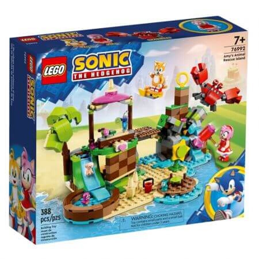 Amy's eiland voor Lego Sonic Animal Rescue, 7 jaar+, 76992, Lego