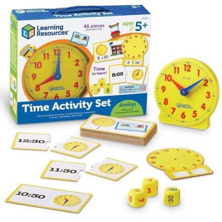 Gioco educativo Imparare l'orologio, +5 anni, Risorse didattiche