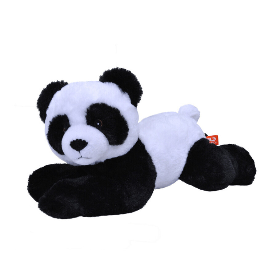 Ecokins pluche knuffel, 30 cm, Urs Panda, Wilde Republiek