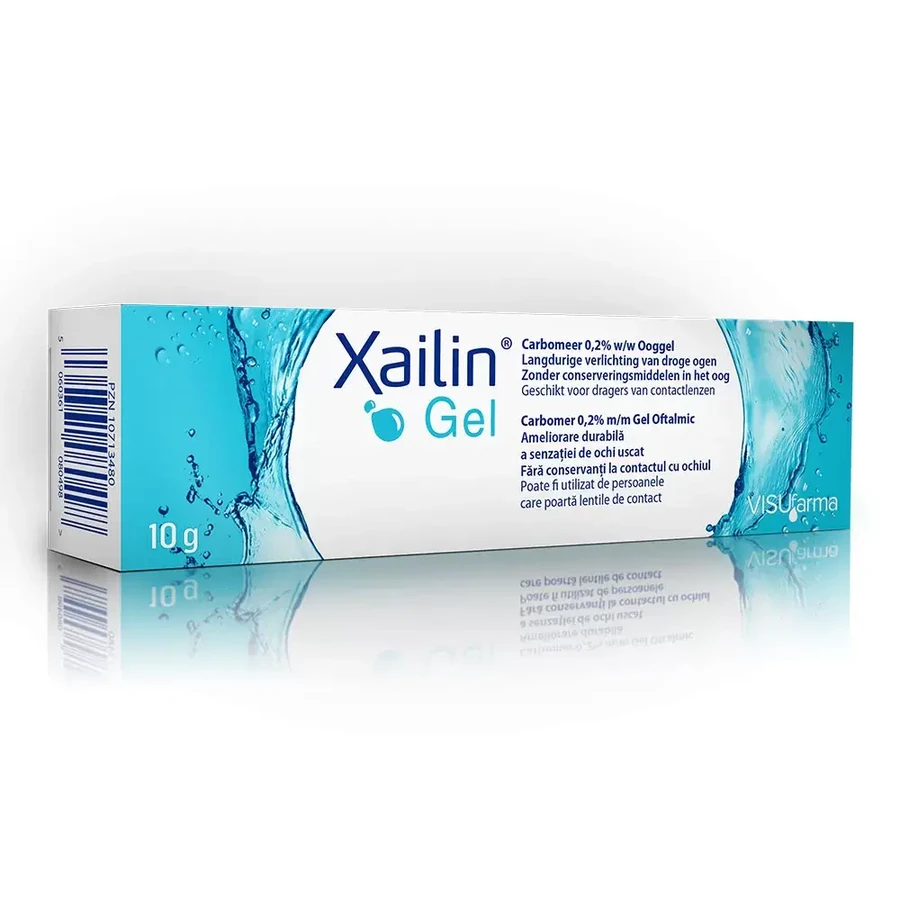 Xailin oogheelkundige gel, 10 g, Visufarma