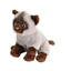 Siamese kat pluche knuffel, 13 cm, Wild Republic