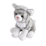 Cat plush toy, 13 cm, Grey, Wild Republic