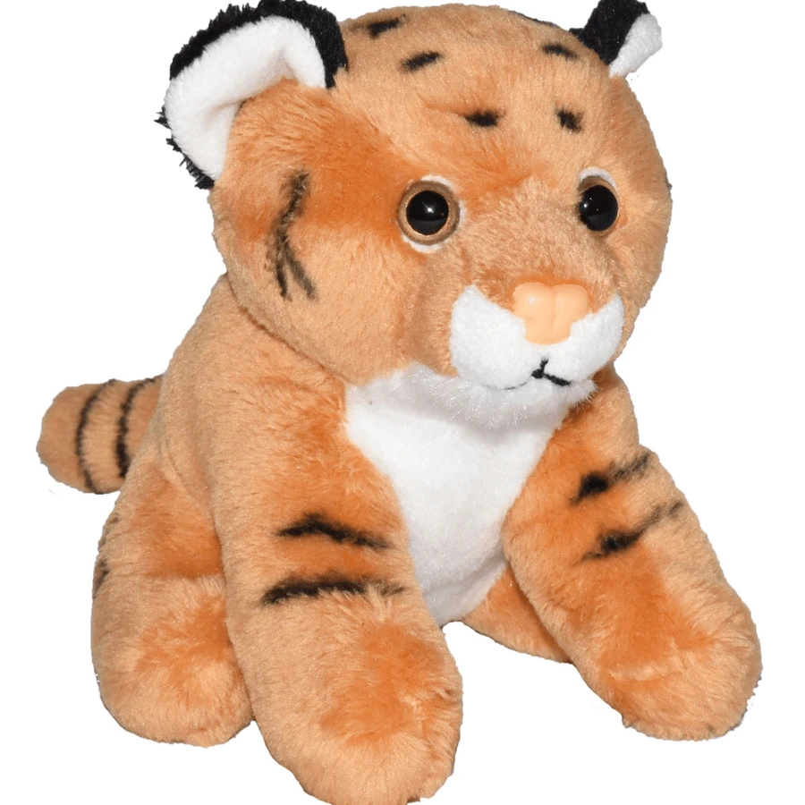 Tiger plush toy, 13 cm, Wild Republic