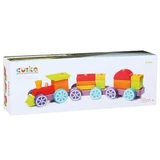 Houten speelgoed Rainbow Express, Cubika