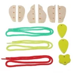 Holzspielzeug, 14811, Obst-Snacking-Spiel, Cubika