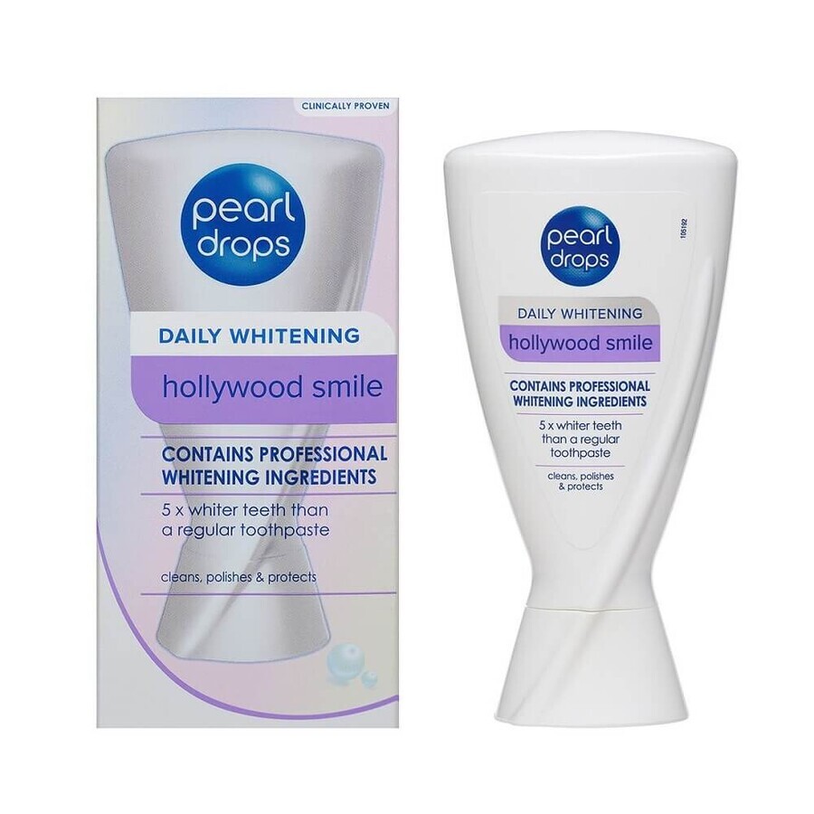 Hollywood Smile Pearl Drops Tanden Whitening Gel, 50 ml, Church &amp; Dwight