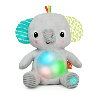 Knuffel een Bye Baby Olifant interactief speelgoed, Bright Starts