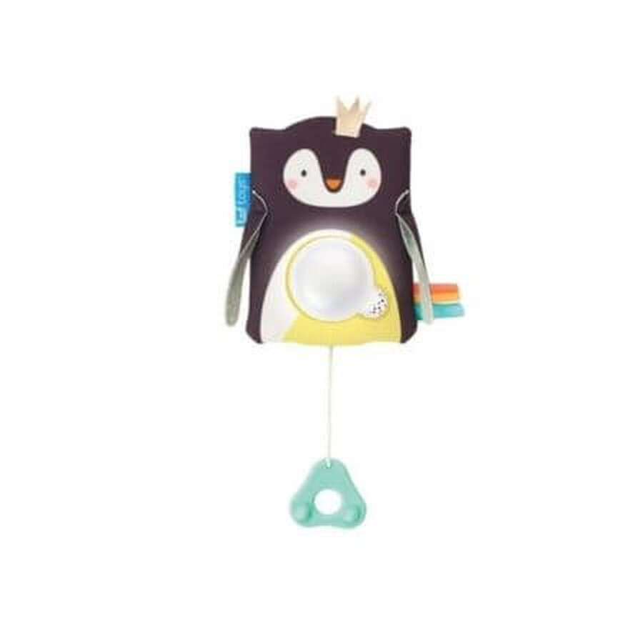 Jouet multifonctionnel avec anneau de gomme, Prince Penguin, Taf Toys