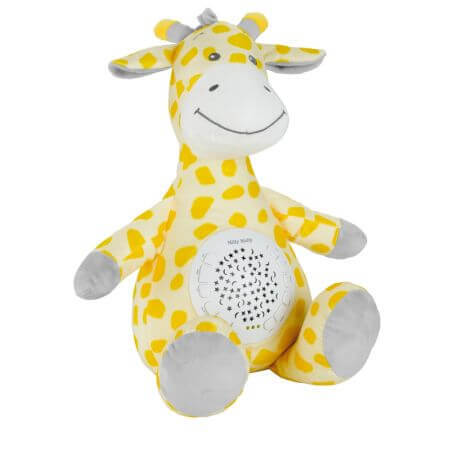 Jouet musical en peluche avec projecteur, Girafe, Milly mally