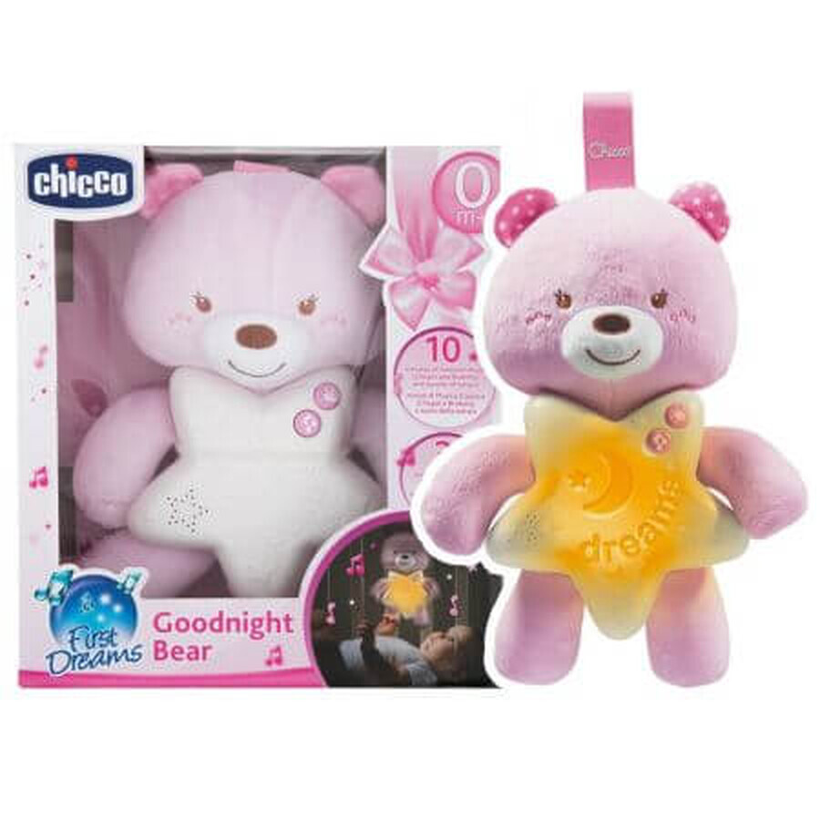 Jouet pour berceau Pink Bear, Chicco