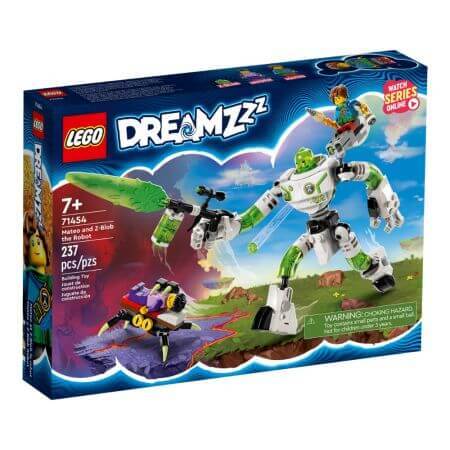 Robot météo et Z-Blob, +7 ans, 71454, Lego Dreamzzz