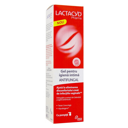 Lactacyd Schimmelwerende Intieme Hygiëne Gel, 250 ml, Perrigo