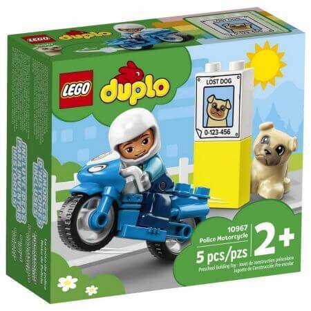 Lego Duplo politiemotor, +2 jaar, 10967, Lego