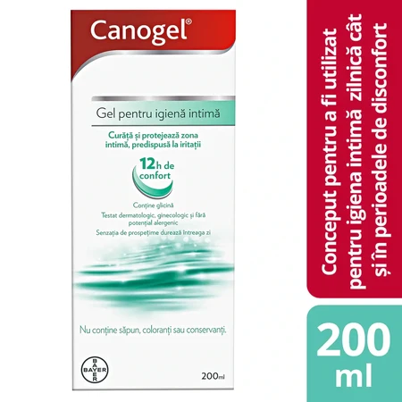 Canogel Intieme hygiënegel, 200 ml, Bayer