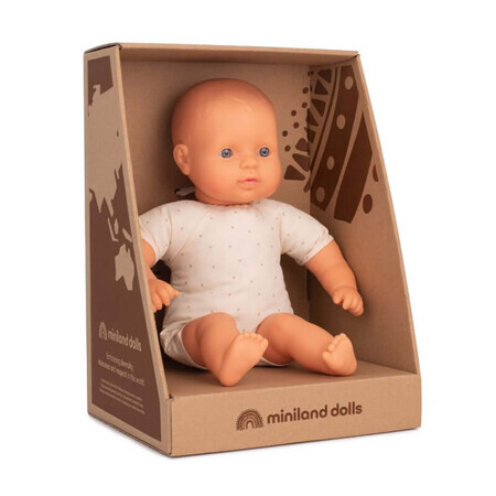 Babypop met zacht lichaam, 32 cm, Miniland