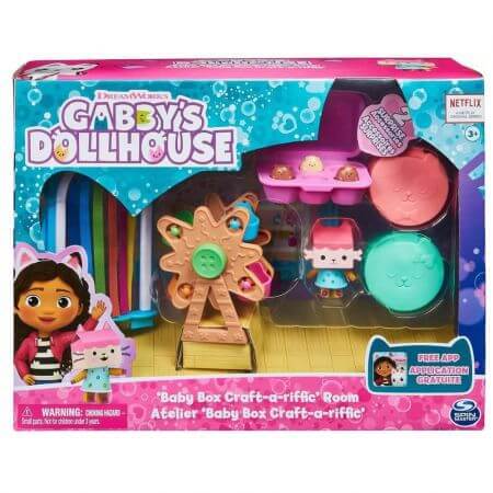 Poupée Gabby`s Cat Craft-a-Riffic, +3 ans, Gabby`s Dollhouse