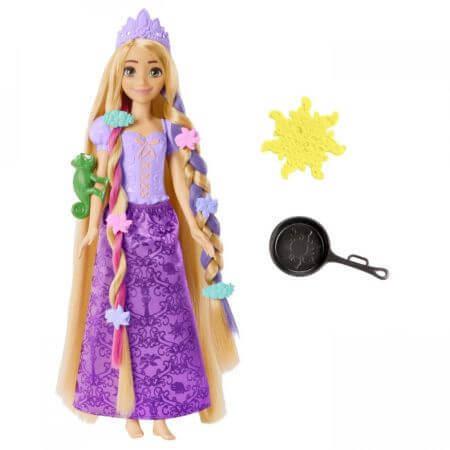 Prinses Rapunzel pop, +3 jaar, Disney Prinses