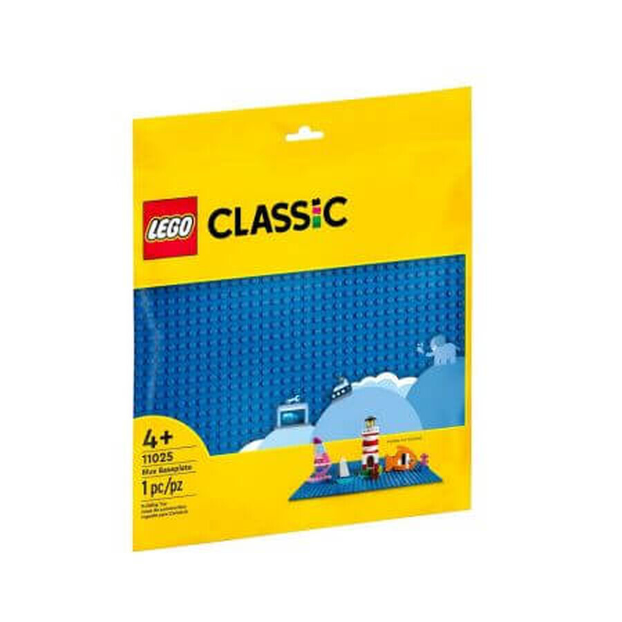 Plaque de base Lego Classic, bleue, 11025, Lego