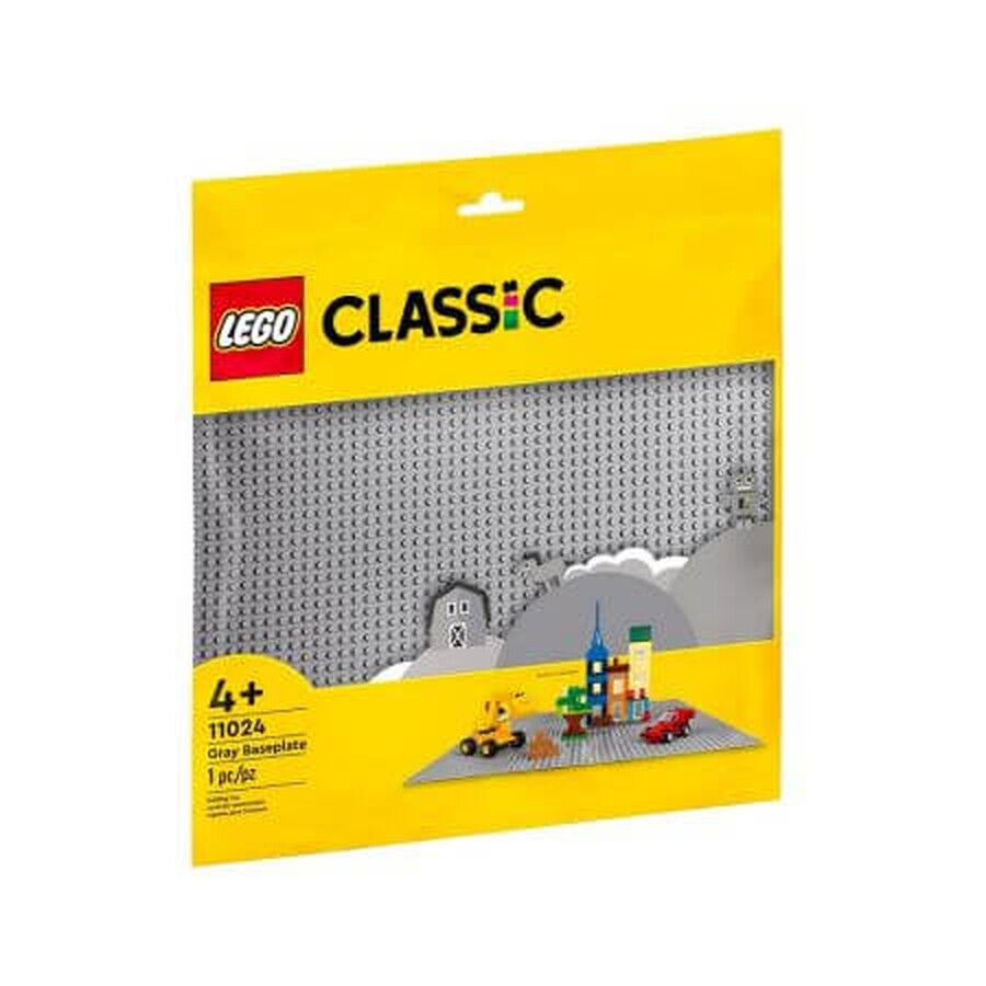 Plaque de base Lego Classic, grise, 11024, Lego