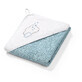 Baby handdoek met kap, 85x85 cm, Blauw, Babyono