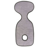 Anti-perspiration protection for car seat, Grey