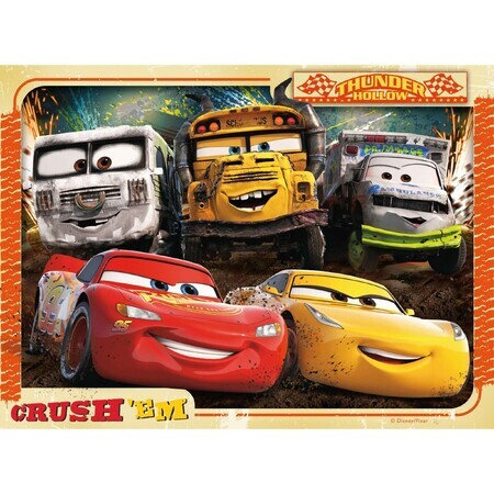 Puzzle Cars, 4 pezzi, Ravensburger