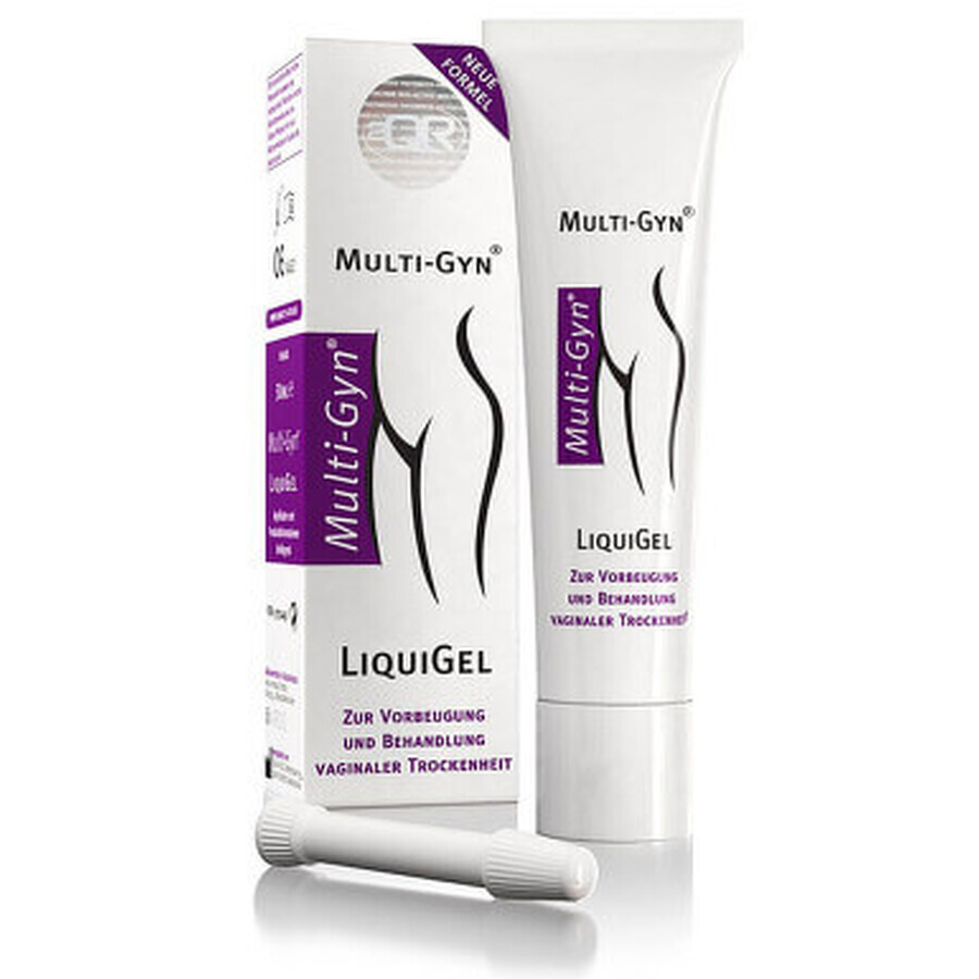 Gel pentru prevenirea și tratarea uscăciunii vaginale, Multi-Gyn Liquigel, 30 ml, Bioclin